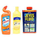 Disinfectants Bleach and Cleaners